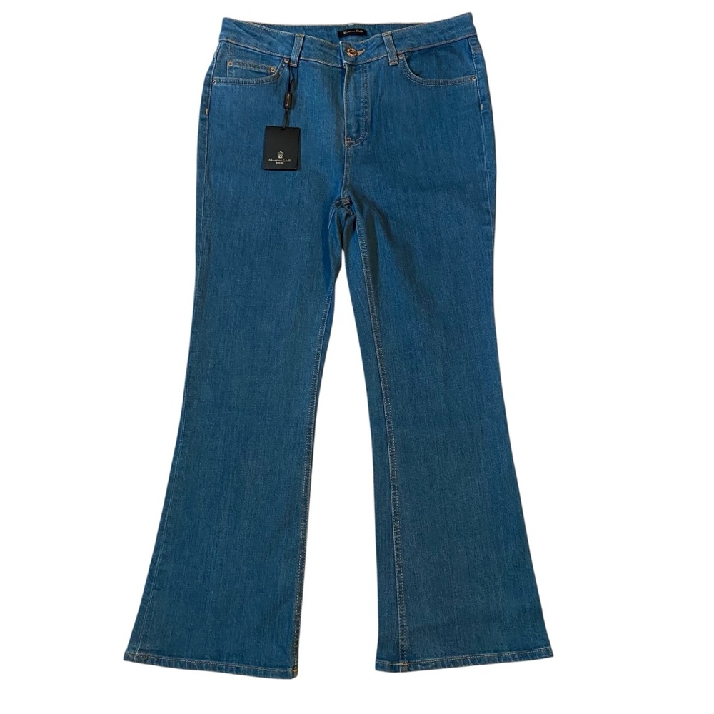 MASSIMO DUTTI Bootcut Jeans High Rise Stretch Denim NWT Womens Size 6